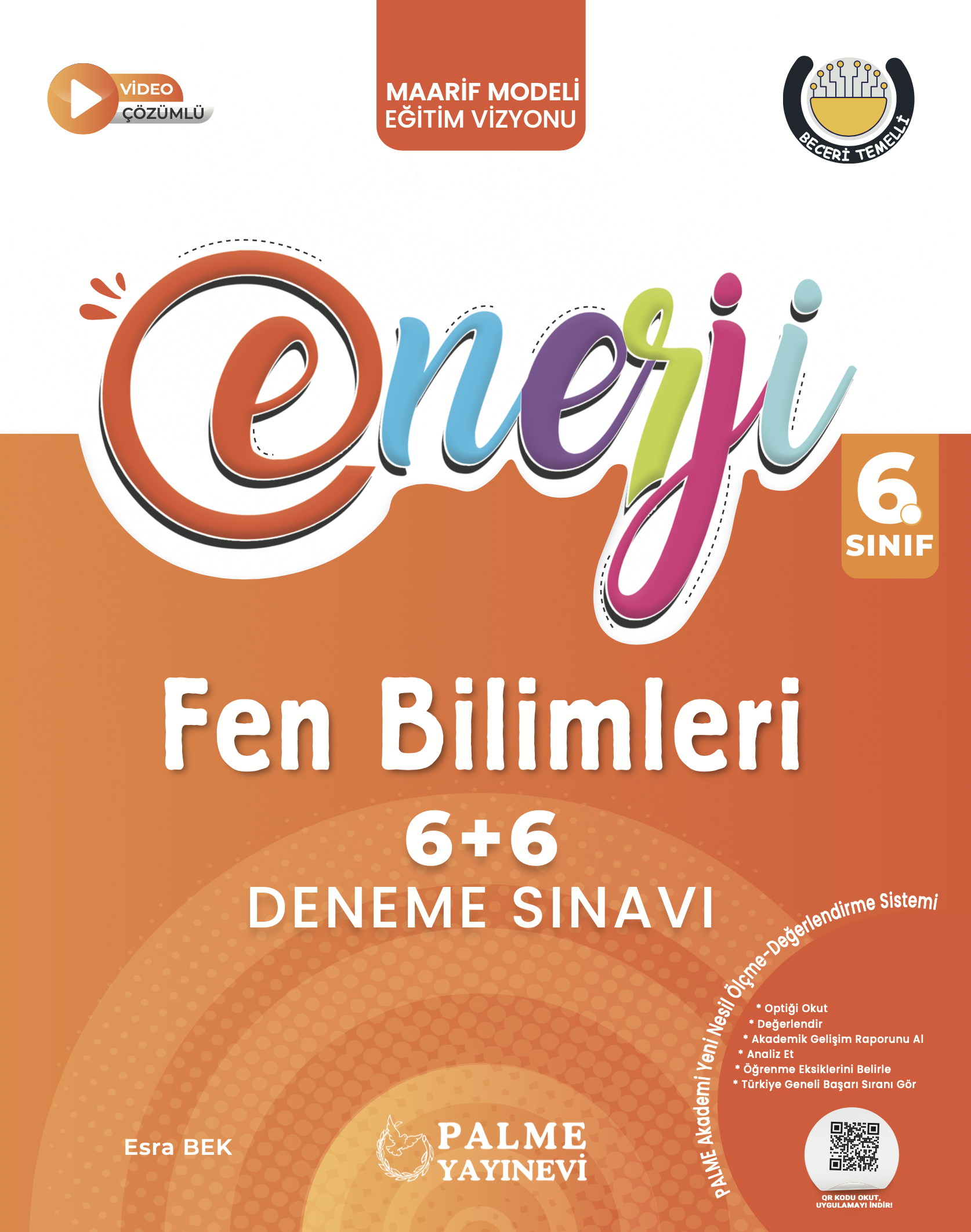 6. Sınıf Enerji Fen Bilimleri 6+6 Deneme Sınavları kapak görseli